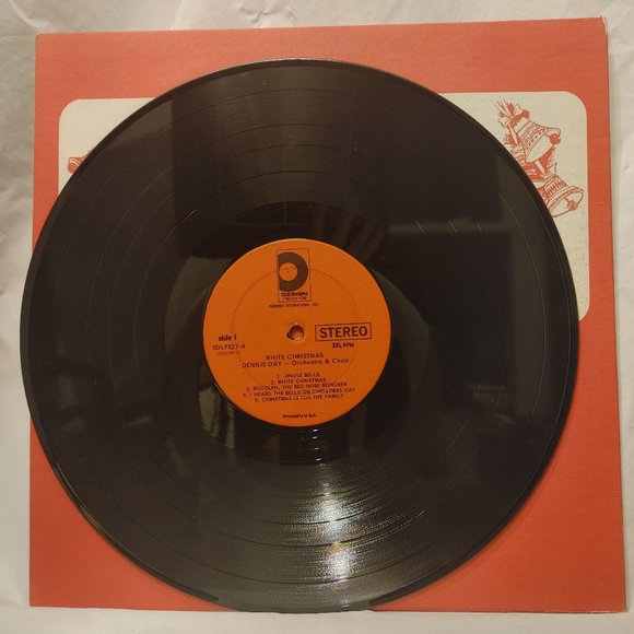 Vintage Dennis Day – White Christmas LP Vinyl 33RPM Record  [SDLPX-27] - Picture 3 of 4
